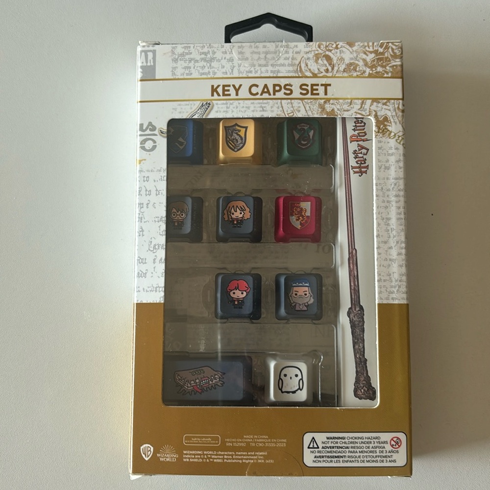 Harry Potter key caps set